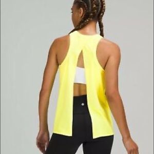 Lululemon All Tied Up Tank Top - Size: 6 (good condition)